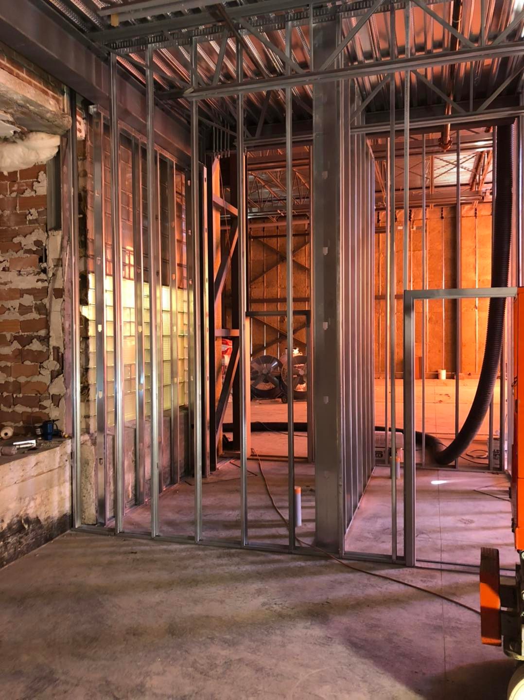 Steel Studs farther away